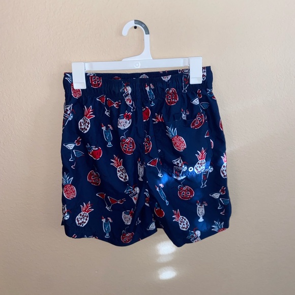 Mens navy pineapple hybrid boardshorts y2k street swim wear retro active bottoms - Picture 10 of 10